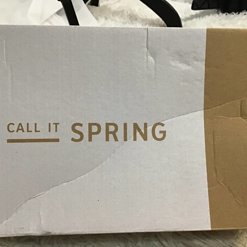NIB Call It Spring Rhinestone Strappy Heel 8.5 - Picture 6 of 6
